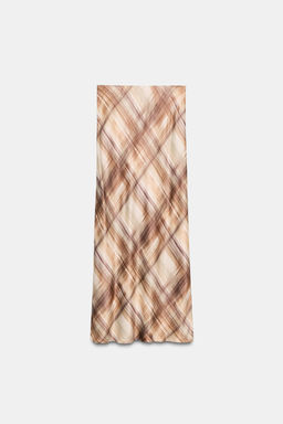 SATIN MIDI SKIRT - Zara фото 6
