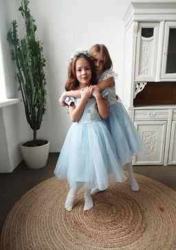 А22-3 Платье для девочки Эльза - Etoelf фото 4