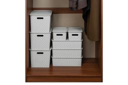 Корзинка 3 л 23,5*17,3*10,5 см Береста светло-серая - Elan gallery фото 5