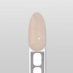 Гель лак для ногтей, витражный, трехфазный, 8 мл, LED/UV, нюдовый (197)