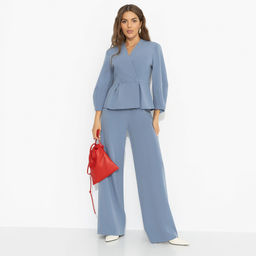 Брючный костюм дизайнерский, Уверенный ход (2 в 1) - Charutti фото 2