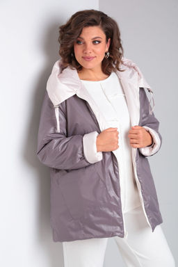 Куртка Diamant 1914-Р беж-какао фото 44