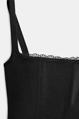 VARSITY BANDEAU TOP - Zara фото 10
