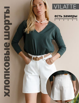 VILATTE / Джинсовые шорты с эластаном