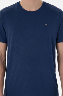 Erkek Regular Fit Bisiklet Yaka Modal Lacivert Basic Ti__rt Sepette S_rpriz _ndirim - U.s. polo assn фото 6