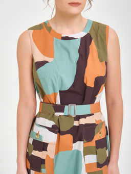 Платье с принтом - Stilla фото 5