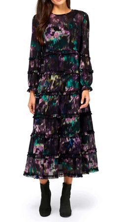 Платье, черно-сливовое - Ashley brooke фото 3