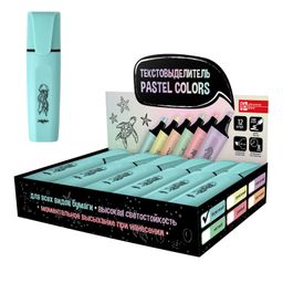 Цена за 12 шт. Текстовыделитель арт. 58685 / 12 МЕДУЗА