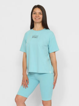 CRB wear/CSXW 60267-43 Футболка женская,голубой/Ex.Cherubino