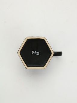 Кружка чайная керамическая 100% мужик, 400 мл