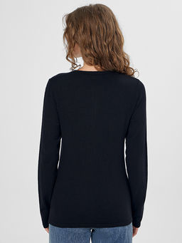 Джемпер женский черный - Mark formelle фото 2