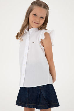 K_z _ocuk Beyaz K_sa Kollu G_mlek Sepette S_rpriz _ndirim