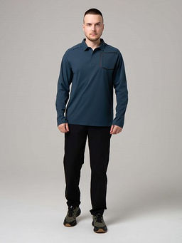 E2539-5 лонгслив мужской