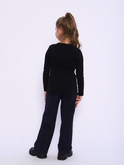 ДЖ056 Джемпер Школа (черный) - Милаша фото 5