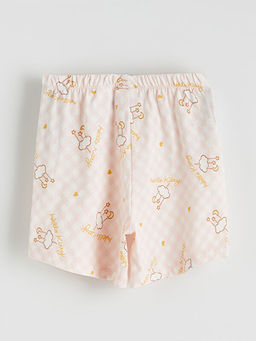 Hello Kitty Bask?l? K?z ?ocuk Pijama ?ort