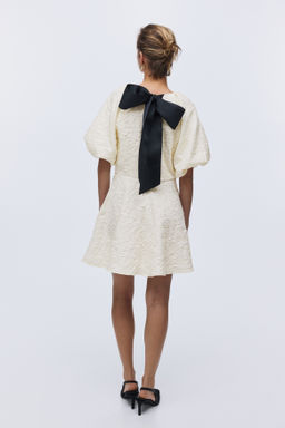 Vestido con mangas globo - H&m фото 8