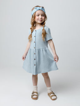 ТК 52095/нежно-голубой платье для дев