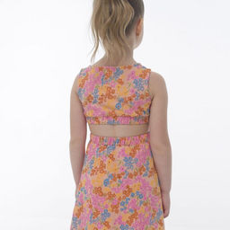 PELICAN, платье для девочек, Персиковый  фото 5