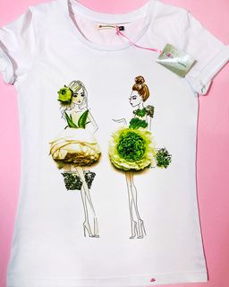 Эксклюзивная футболка Yana Pletneva упаковка плотный Zip пакет!