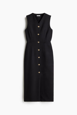 Vestido sastre con botonadura frontal