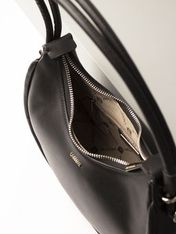 LACCOMA сумка WJ2024319-черный эко кожа хлопок  фото 8