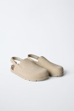 LEATHER CLOGS - Zara фото 8