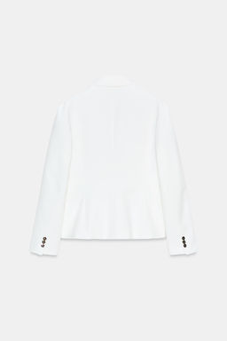 TAILORED BLAZER WITH PRONOUNCED SHOULDERS - Zara фото 8