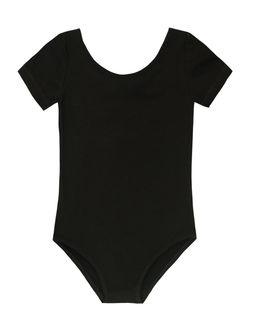 Боди трикотажное (короткий рукав) 4414 Черный* 390 Lets go