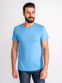 Футболка мужская короткий рукав GREG G146-RD-3025_R (голубой)  фото 6