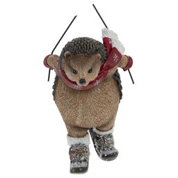 Фигурка декоративная "Ёжик", L10 W13 H15 см, 2в.