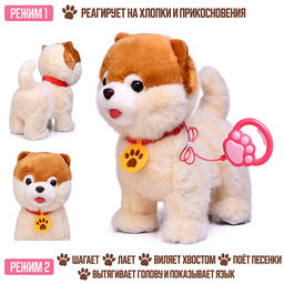 Собака "Шади" (поет, ходит, повторяет) в пакете