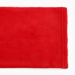 Плед с рукавами Этель Красные сердечки 150*200 см,100% п/э, велсофт 280 гр/м2  фото 4