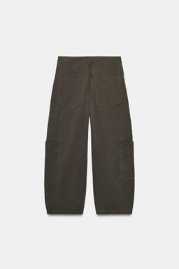 VOLUME CARGO TROUSERS - Zara фото 15