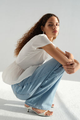 Baggy Regular Waist Jeans - H&m фото 12