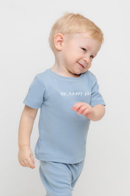 К 300582/пыльно-синий(oh happy day) фуфайка яс - Crockid фото 4