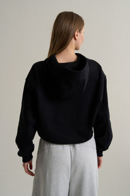 Толстовка на молнии Черный ANTA SKATE Knit Track Top  фото 6