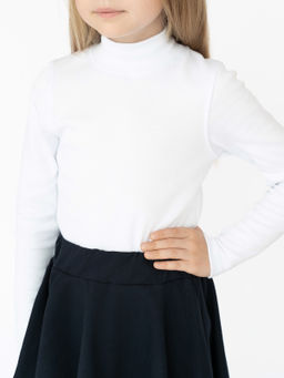 699Б Джемпер-водолазка белый (116)