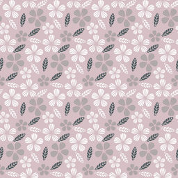 Клеенка столовая на нетканной основе 1,35х20м "Мажор" "Лепестки", ПВХ, в рулоне, Россия (цена за м/п)