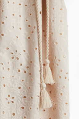 Vestido camisero con bordado ingl?s - H&m фото 4