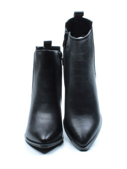 01-PCG267-1 BLACK Ботинки демисезонные женские (натуральная кожа, байка) - Фабричный китай фото 13