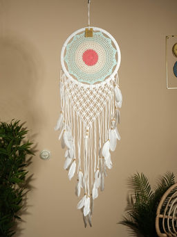 Ловец снов «Мятные тона», 32×90 см