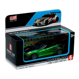 Машина металлическая Гоночная, инерция, МИКС - Simaland фото 8