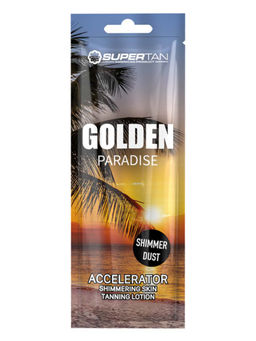 SuperTan Мерцающий ускоритель загара / Golden Paradise, 15 мл