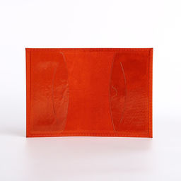 Обложка для паспорта, цвет оранжевый