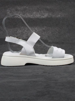 08-PEL211-1 WHITE Босоножки женские (натуральная кожа) - Фабричный китай фото 10