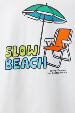 CAMISETA BORDADO / Blanco
