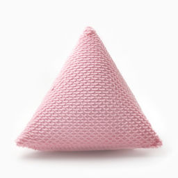 Подушка Этель Треугольник , ширина 40 см, цвет розовый