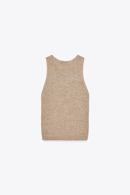 RUSTIC KNIT TOP - Zara фото 7