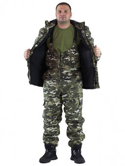 Зимний костюм Forest trail D.Multicam для активного отдыха (на флисе) - Rax фото 6