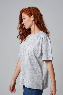 14502 футболка женская оверсайз